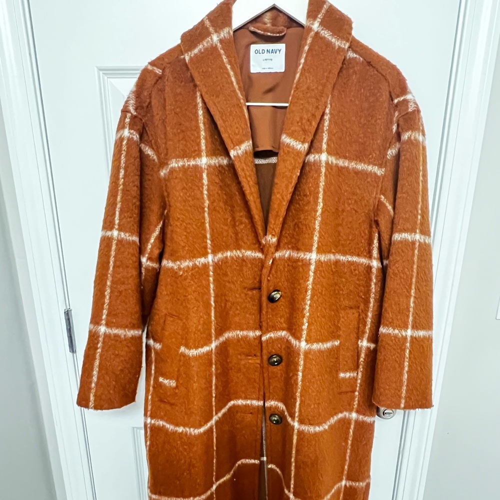 Old Navy Sherpa Coat Size Large